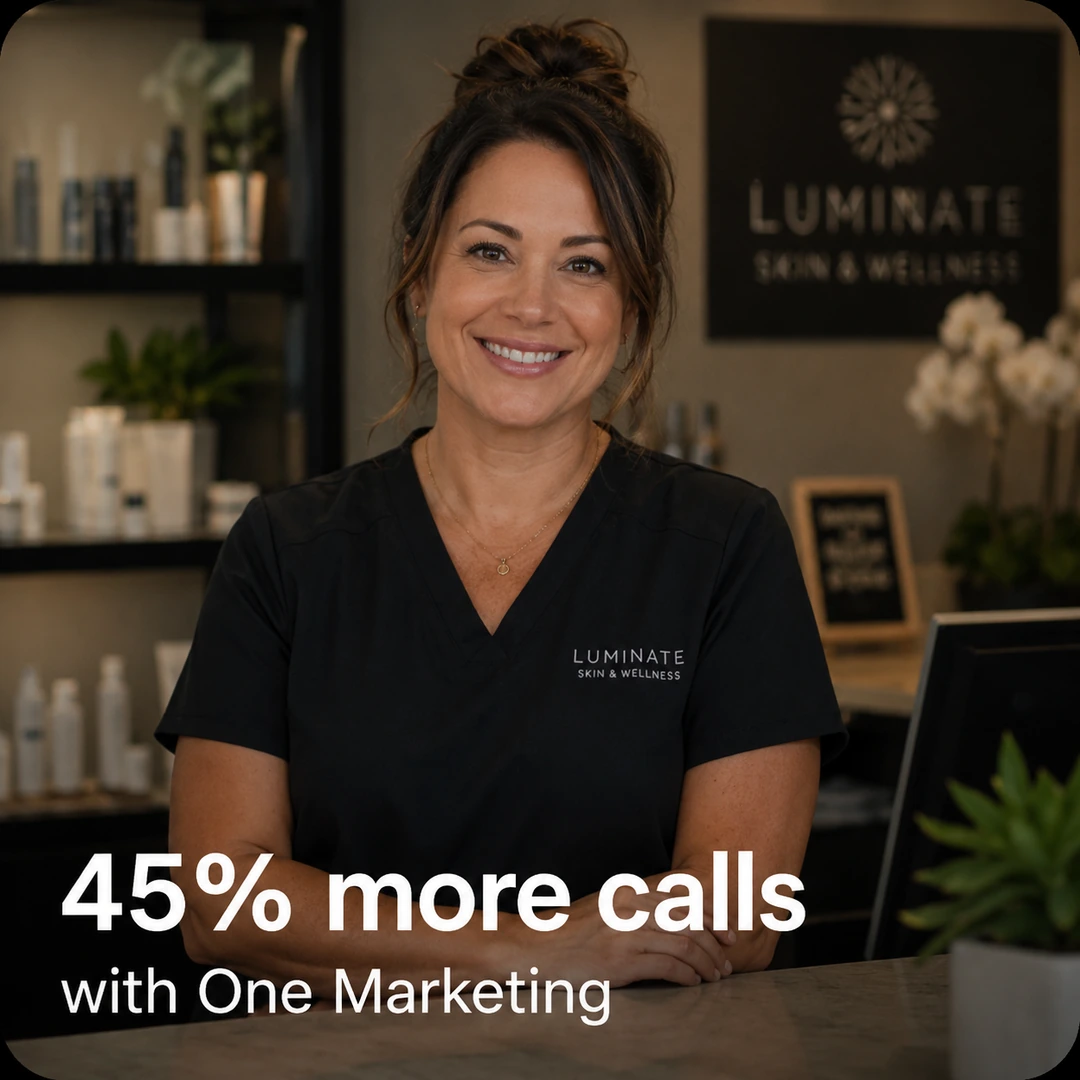 Smiling business owner standing inside a wellness shop
